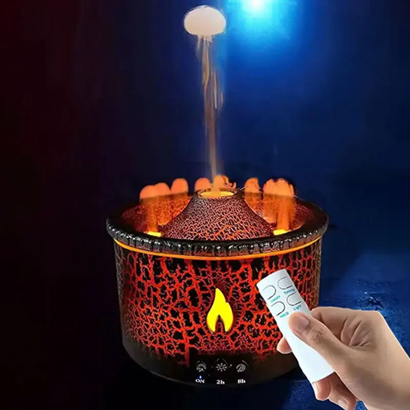 V19 Mushroom Aroma Diffuser with Timer, Night Light & Remote Control